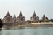 Orchha - Royal Chattris (cenotaphs)